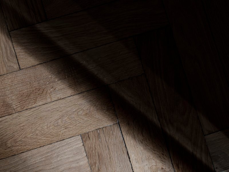 Sunlit wood floor suitable for radiant heat systems